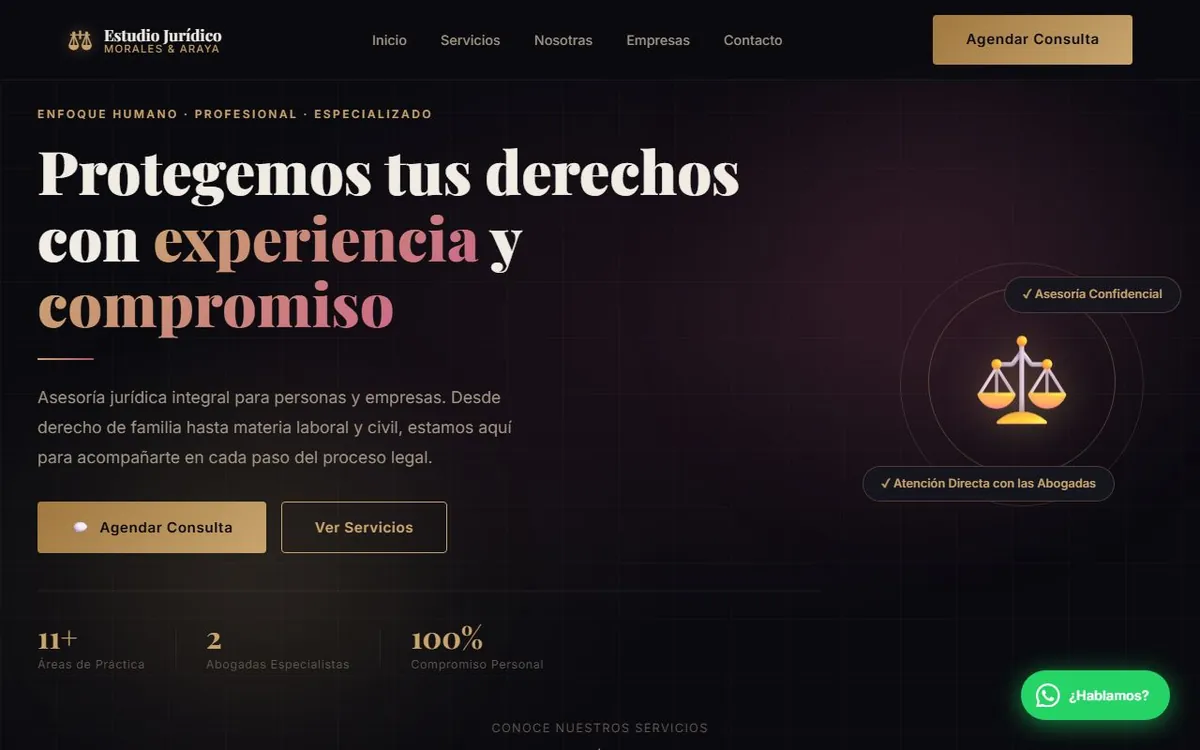 Preview de Estudio Morales Araya