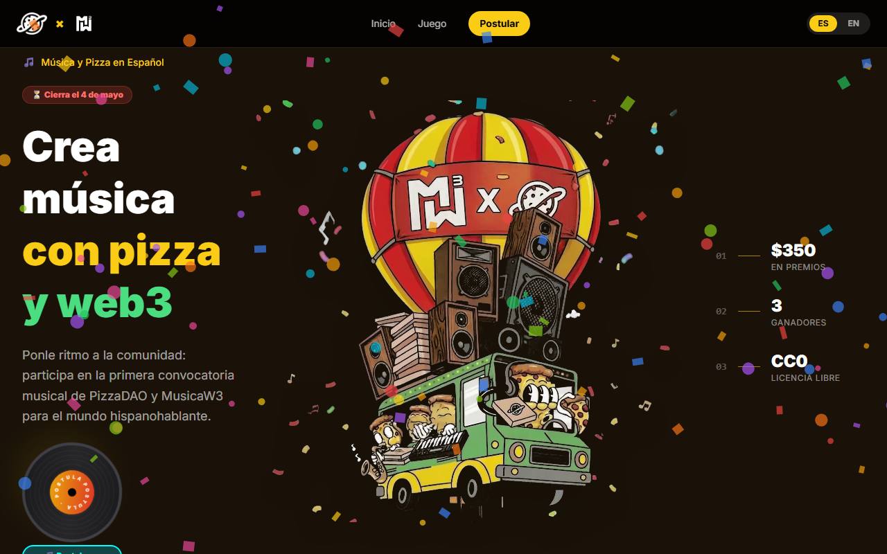 Preview de Pizza DAO